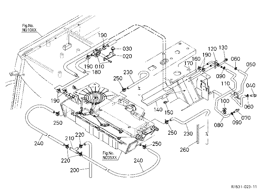 Cabin (Air Conditioner Hose)