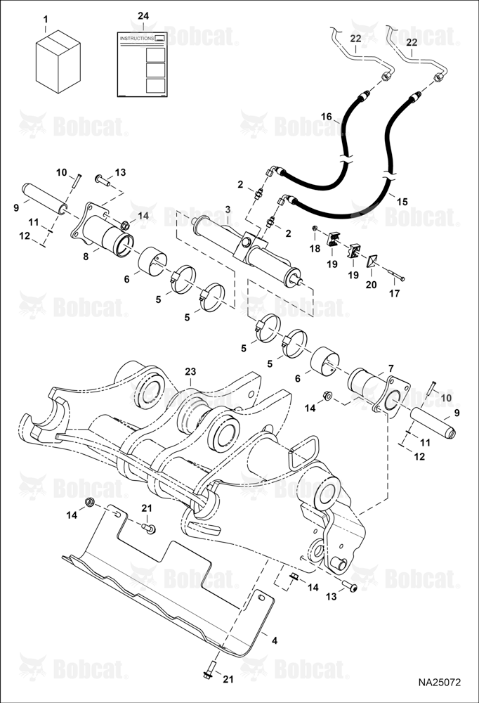 Power Attachment Lock Kit (Quick-tach)