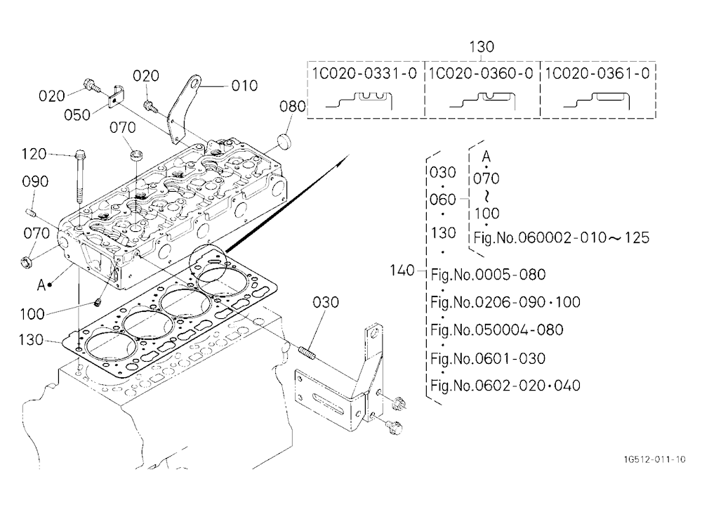 Cylinder Head [Cab Type] [Old Type]