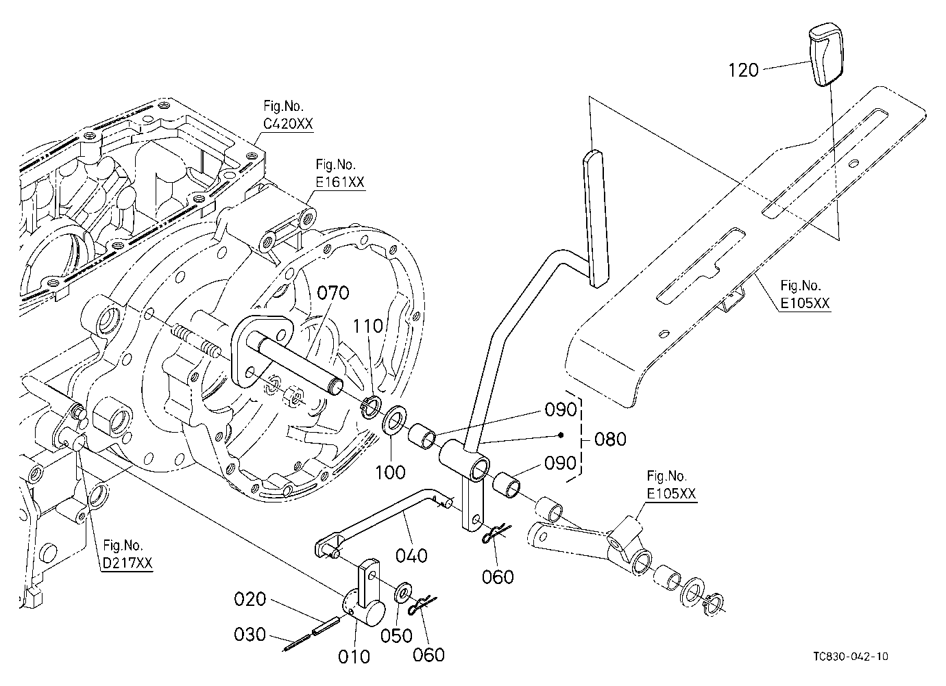 Range Gear Shift Lever