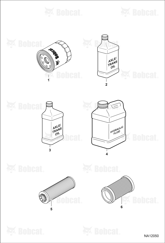 Scheduled Maintenance Items (Every 1000 Hours)