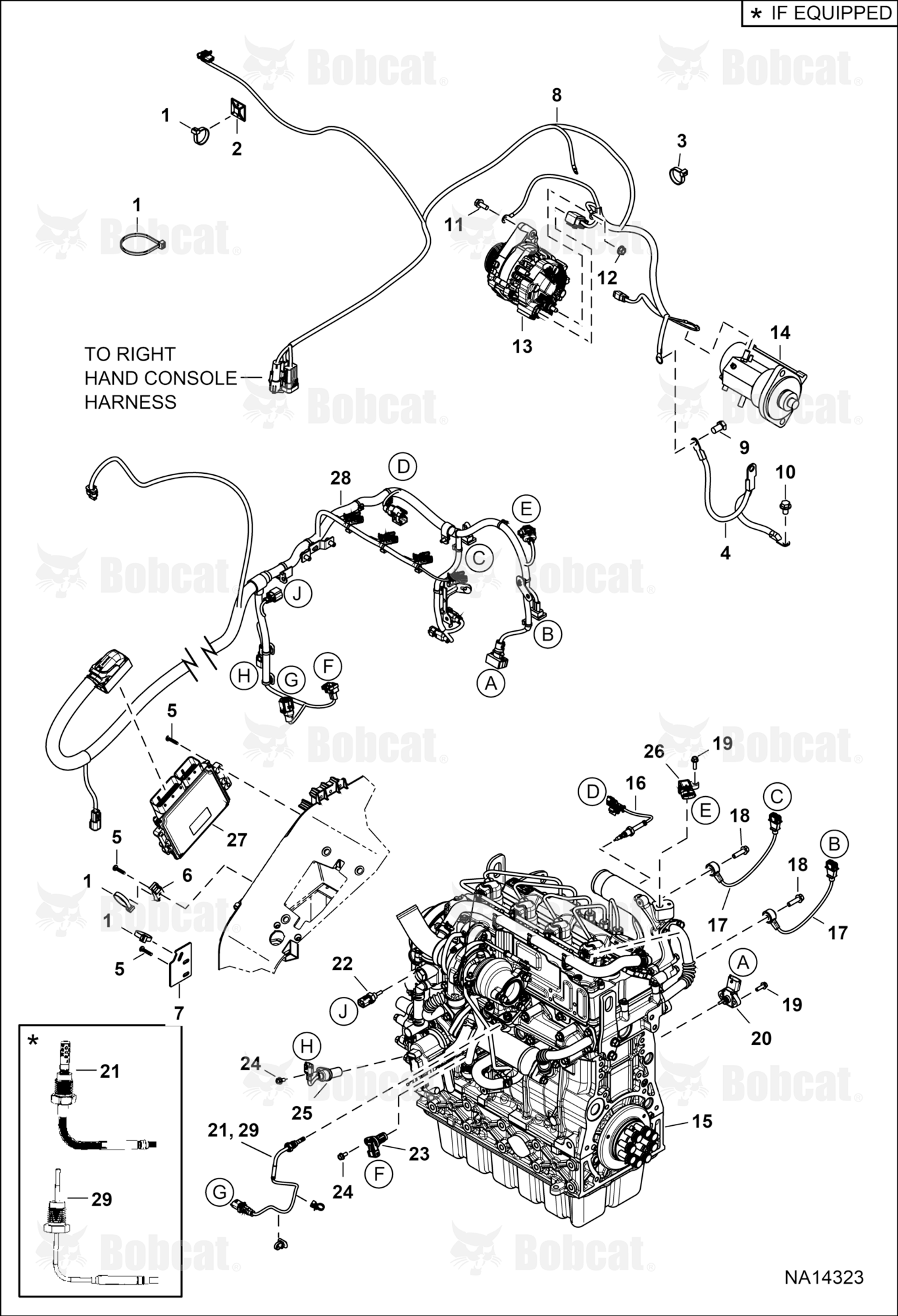 Engine Electrical Circuitry (Engine Sensors, ALT & Starter)
