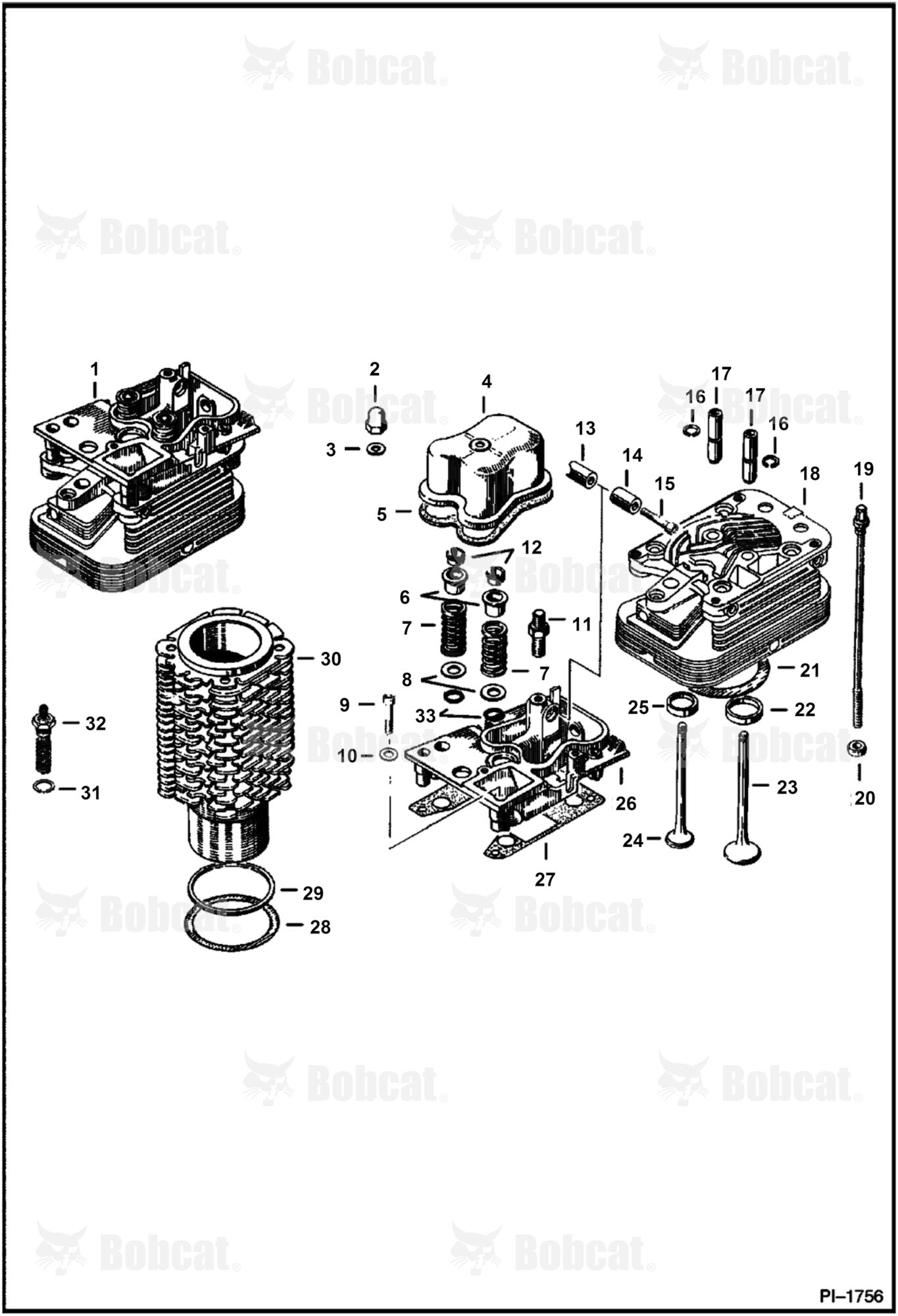 Cylinder Block & Heads