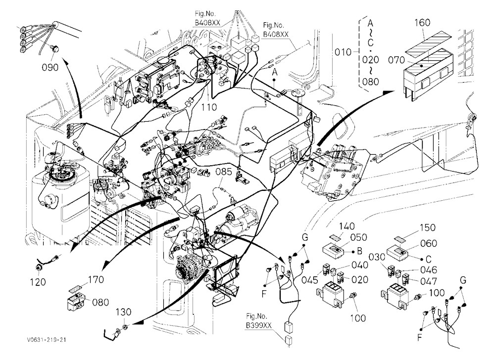 Wire Harness (Engine) [Except High Flow [Manual Hi