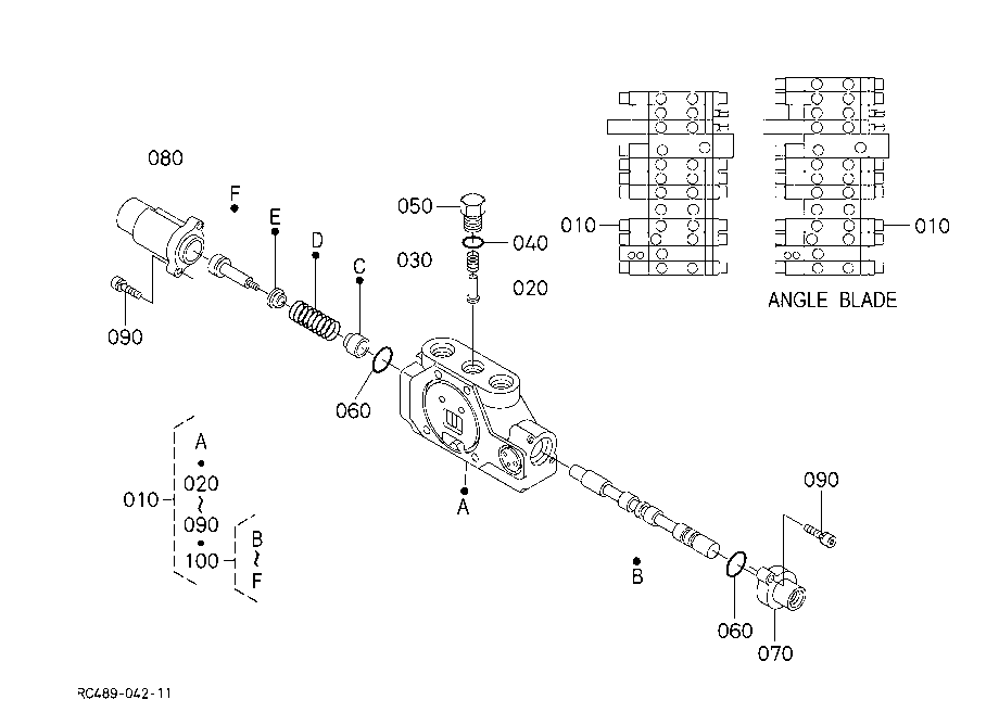 Spool Section (Travel Rh)