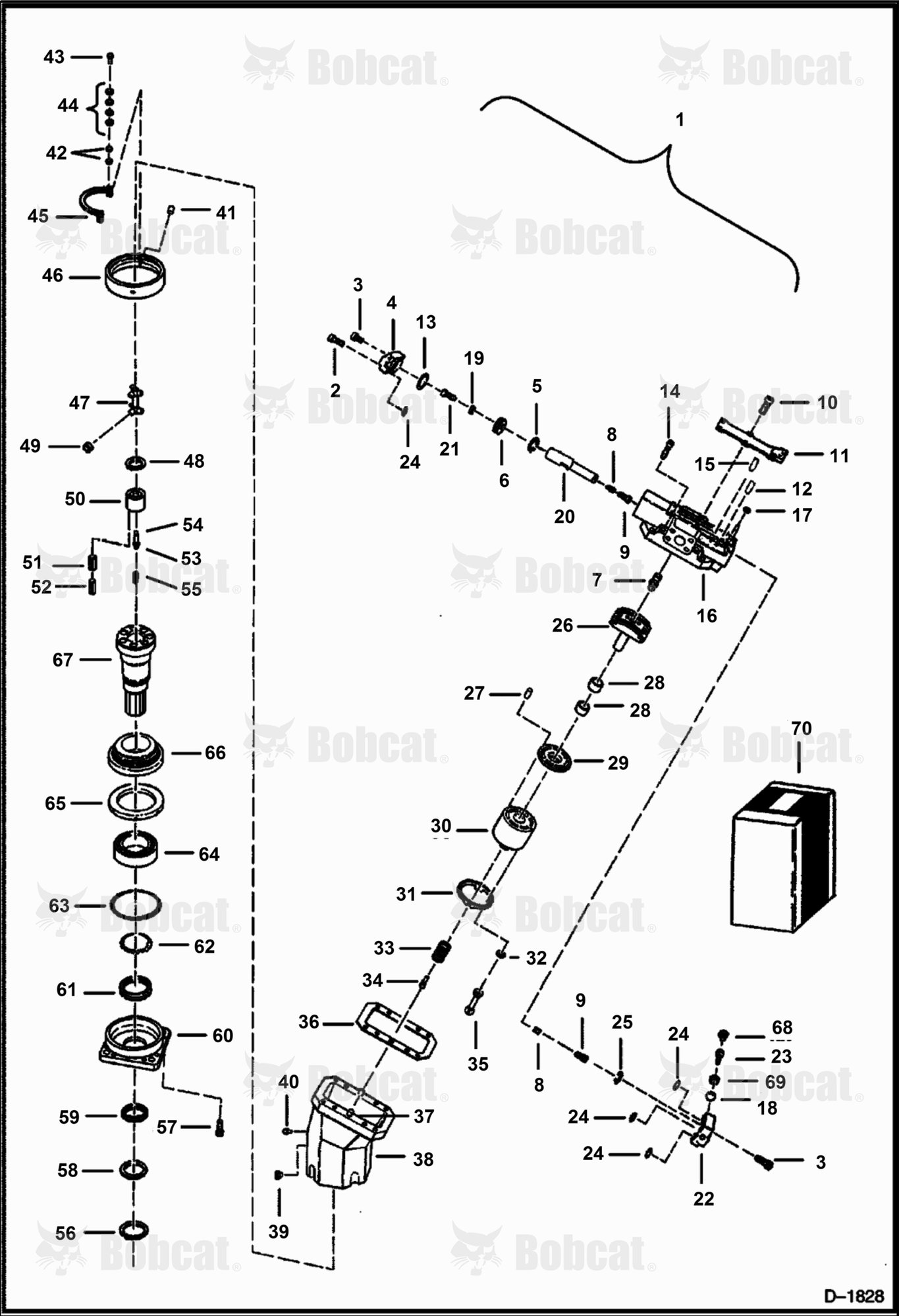 Hydrostatic Motor (Sundstrand)  503112001 - 503112312