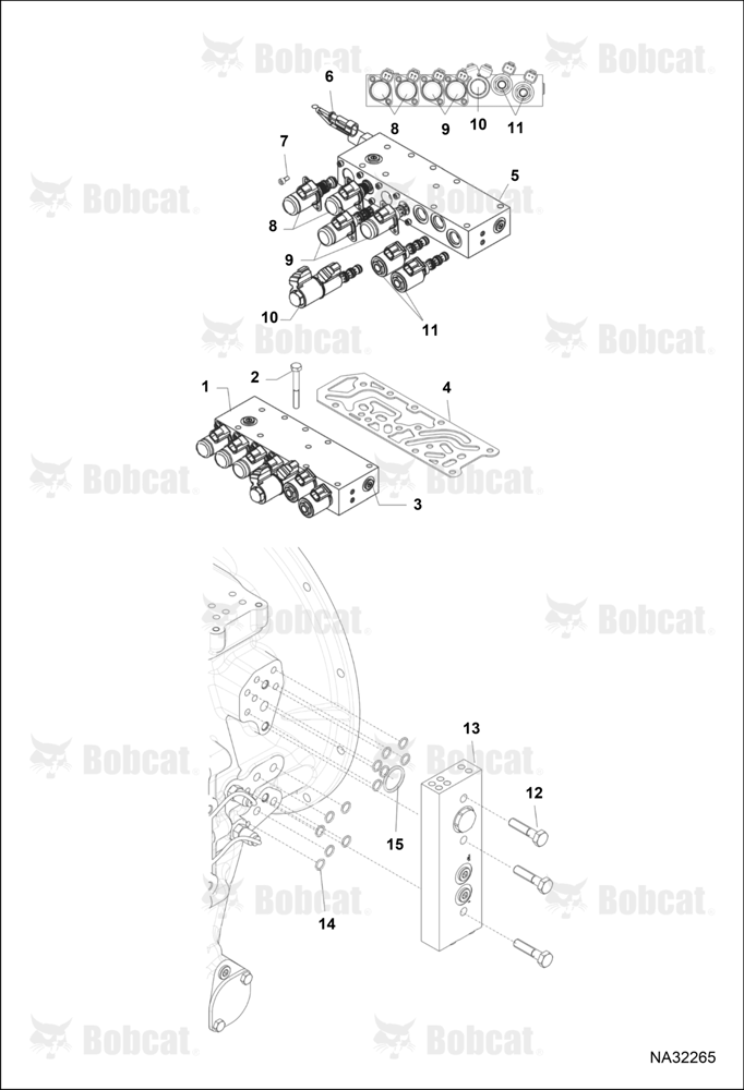 4WD 2WS Transmission Control Valve