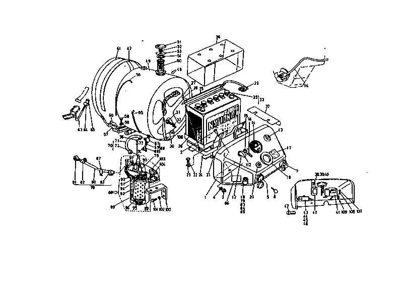 Instrument Panel And Tank