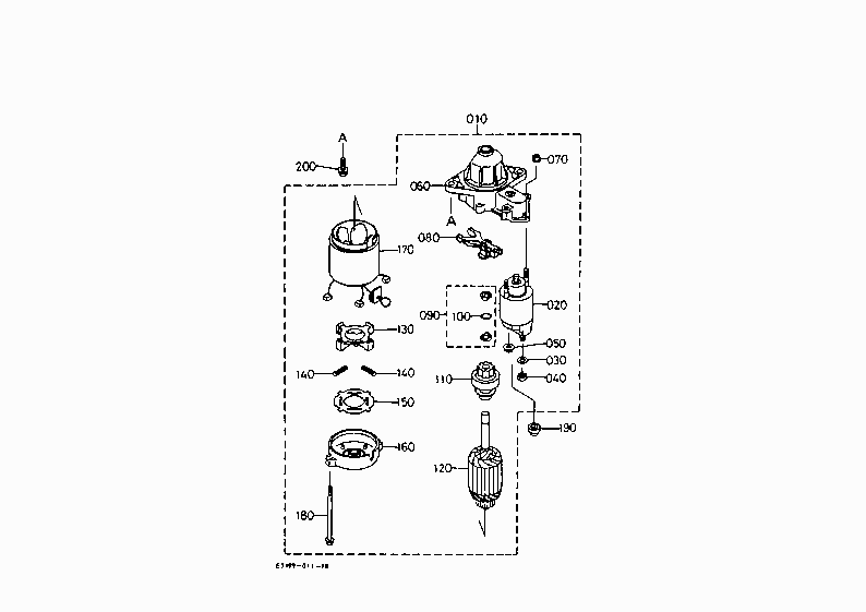 STARTER [COMPONENT PARTS]