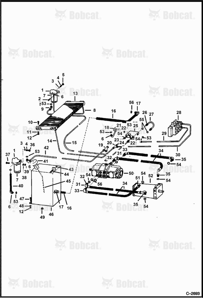 Hydrostatic Circuitry  502111001 - 502111999