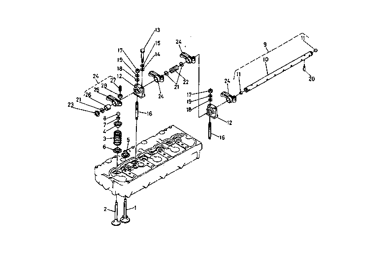 Valve And Rocker Arm