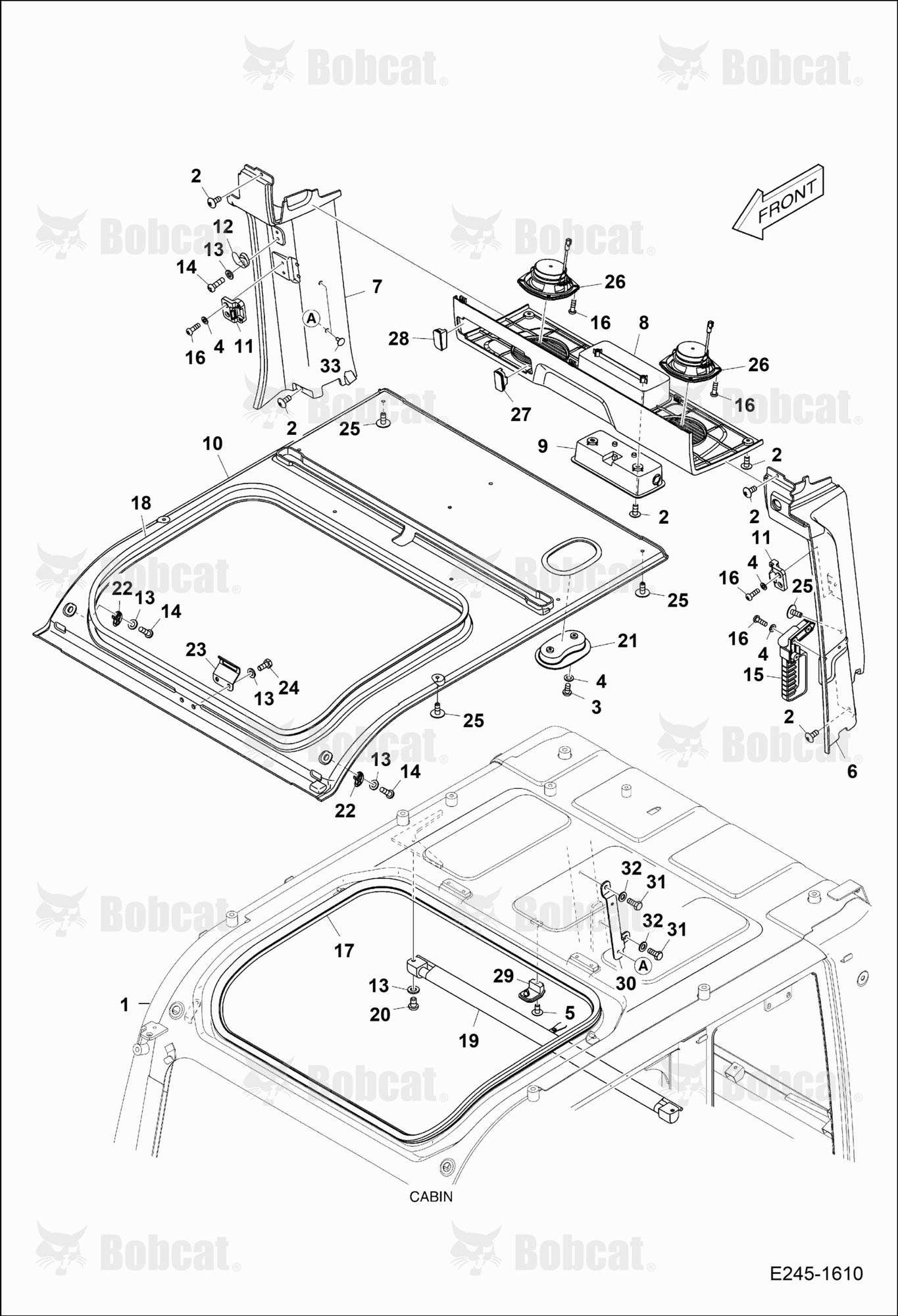 Cabin (Three)(Roof)