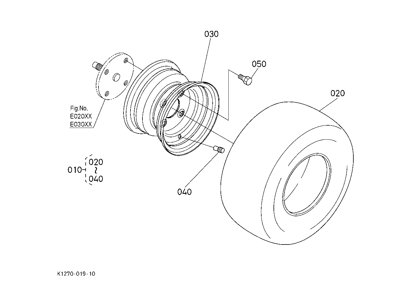 Front Wheel (T,16*7.50-8)
