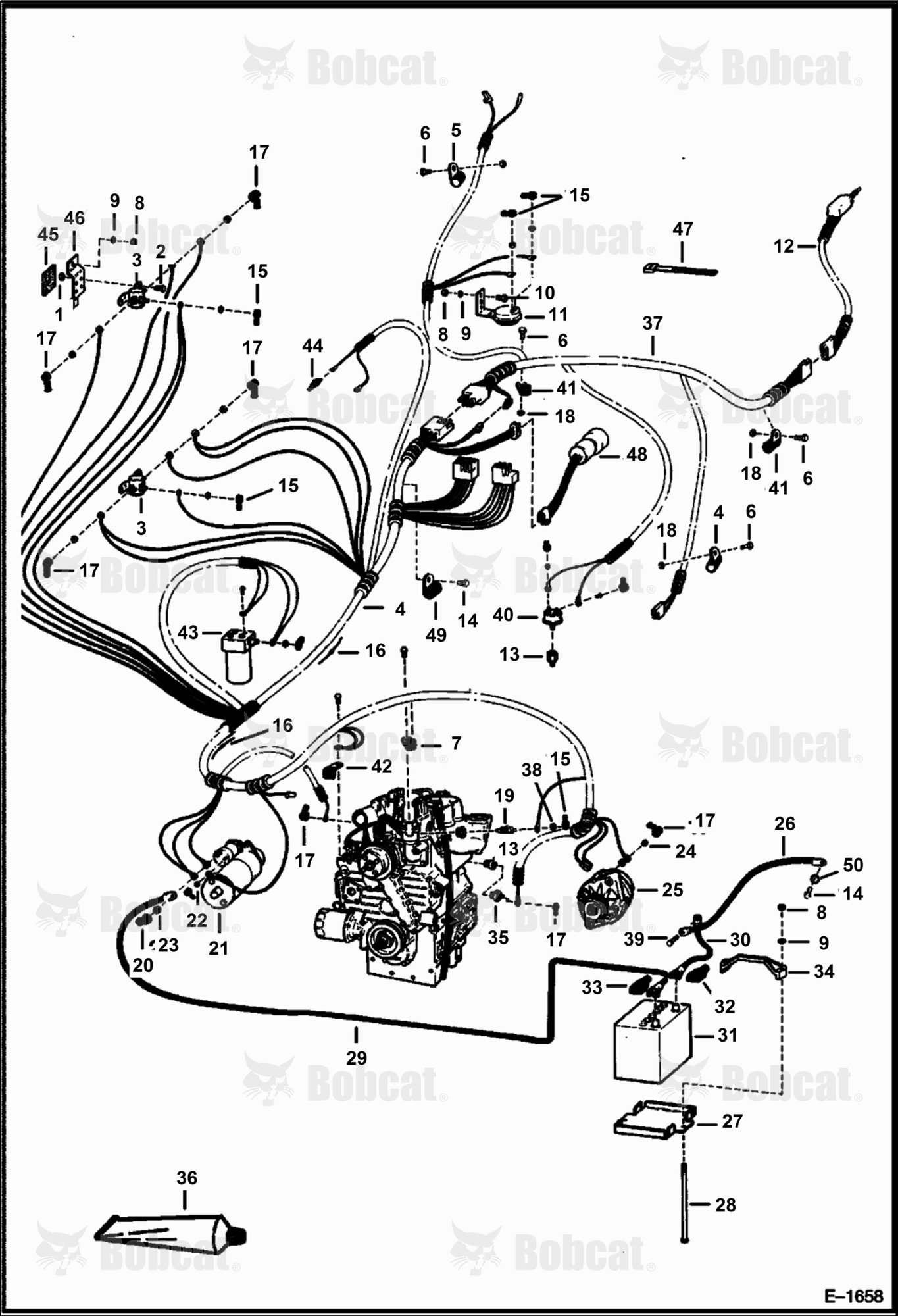 Engine Electrical  503111176 & Above