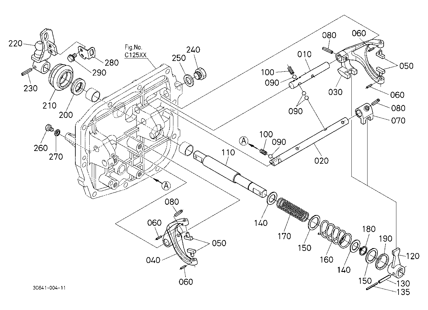 Main Gear Shift Fork