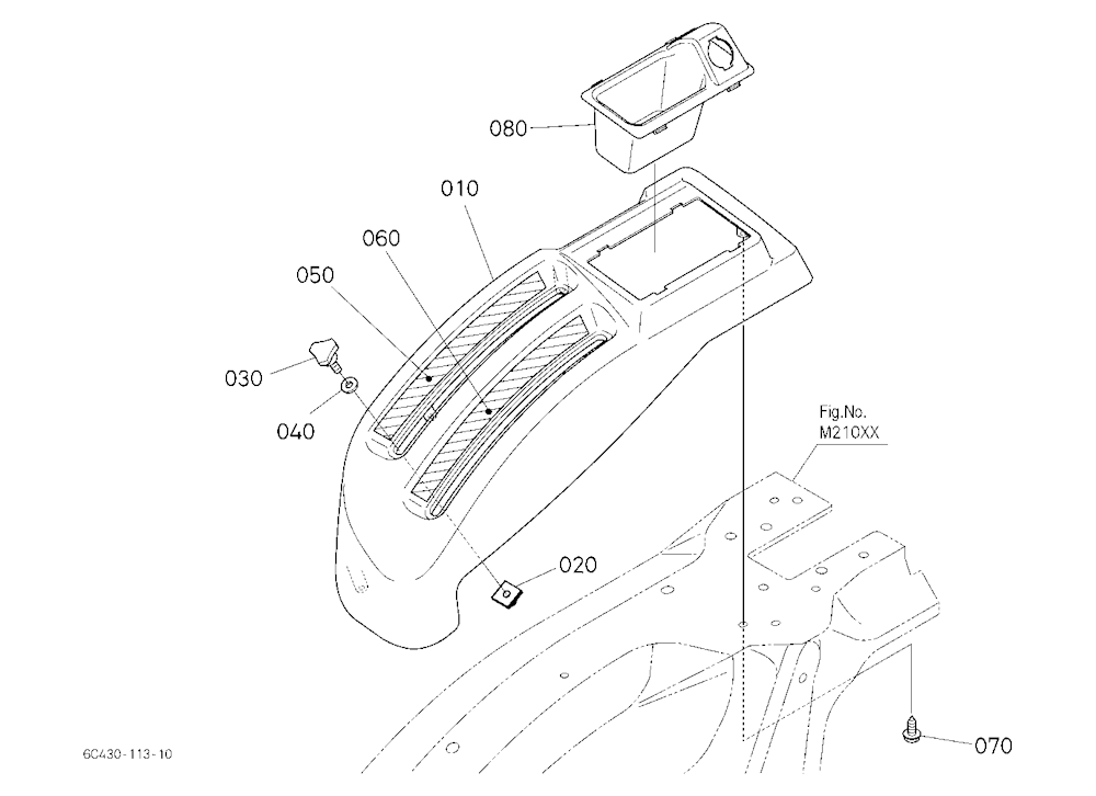 Lever Guide Rh