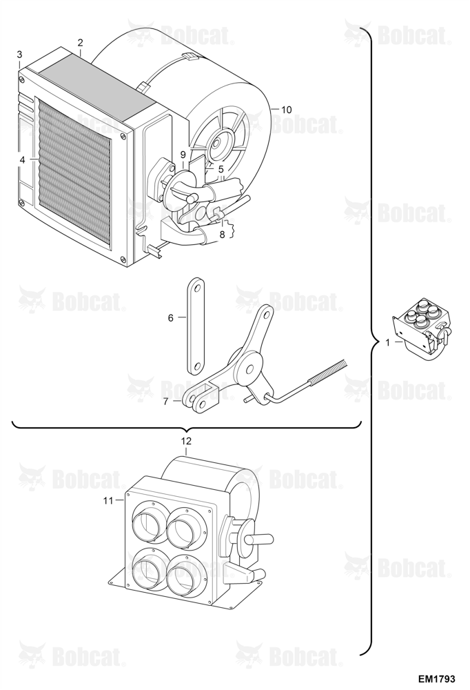 HEATING/VENTILATION Fan  A8GJ11001 - A8GJ12028, A8GV11001 - A8GV12111