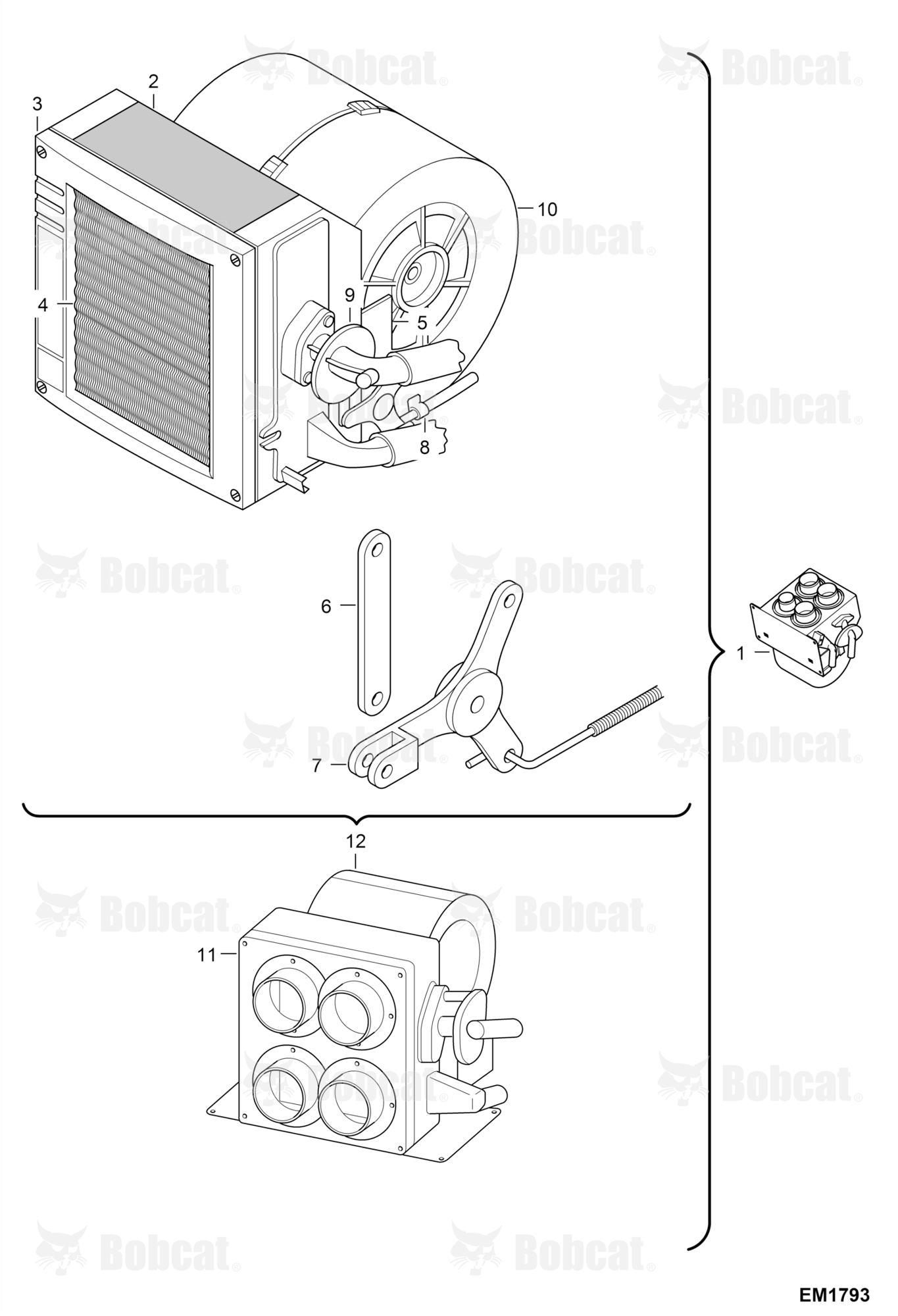 HEATING/VENTILATION Fan  A8GJ11001 - A8GJ12028, A8GV11001 - A8GV12111