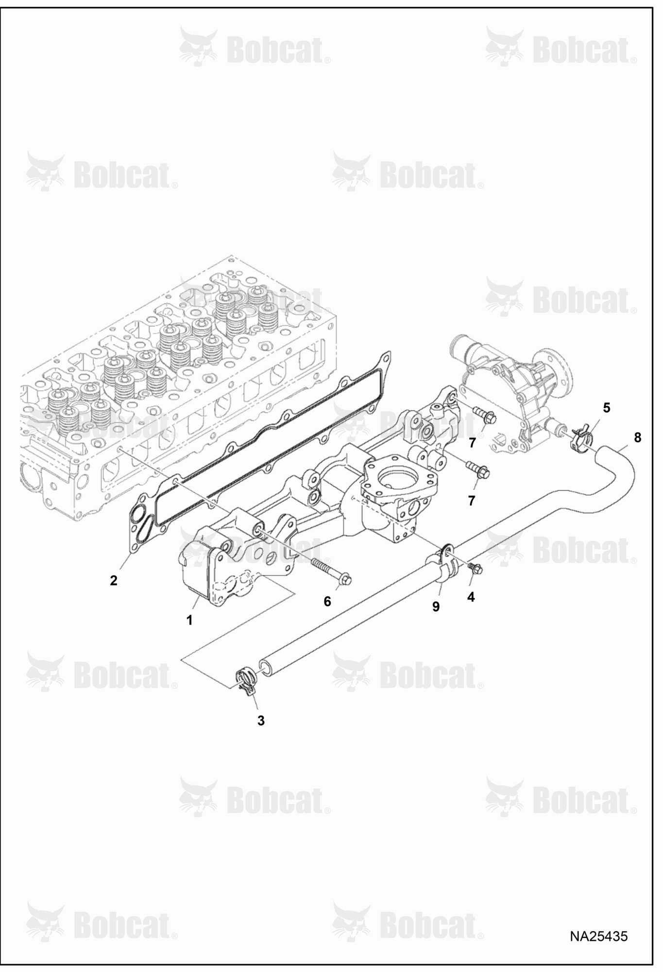 Intake Manifold (Engine S/N 025257 & Above)