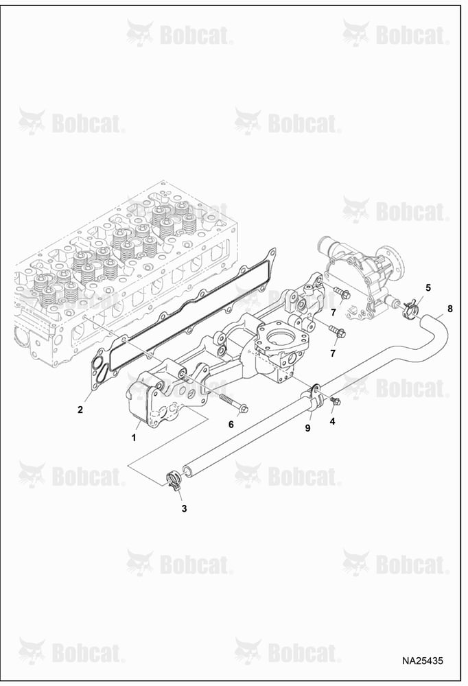 Intake Manifold (Engine S/N 025257 & Above)