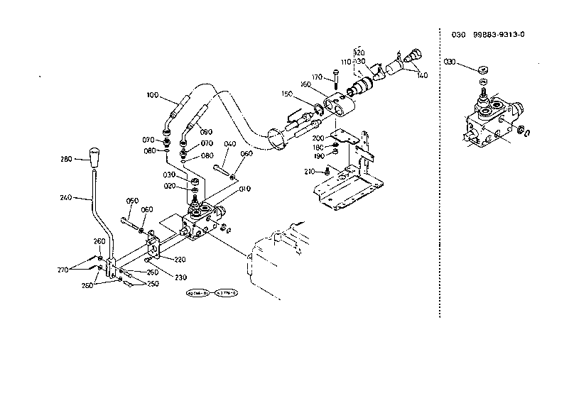 Hyd.Aux.Control Valve 1