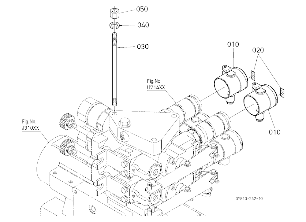 Auxiliary Control Valve Kit (Scd With Fc) (W/G No.
