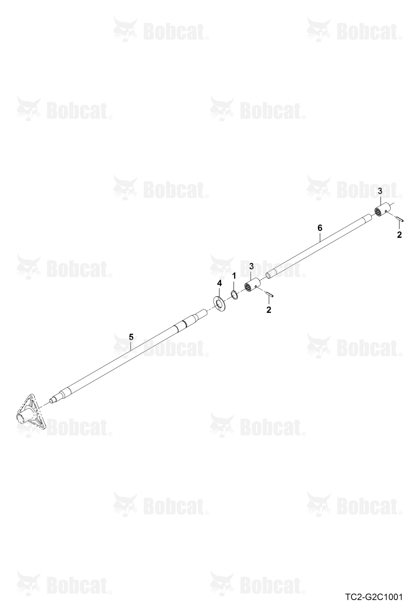 PTO Input Shaft Group
