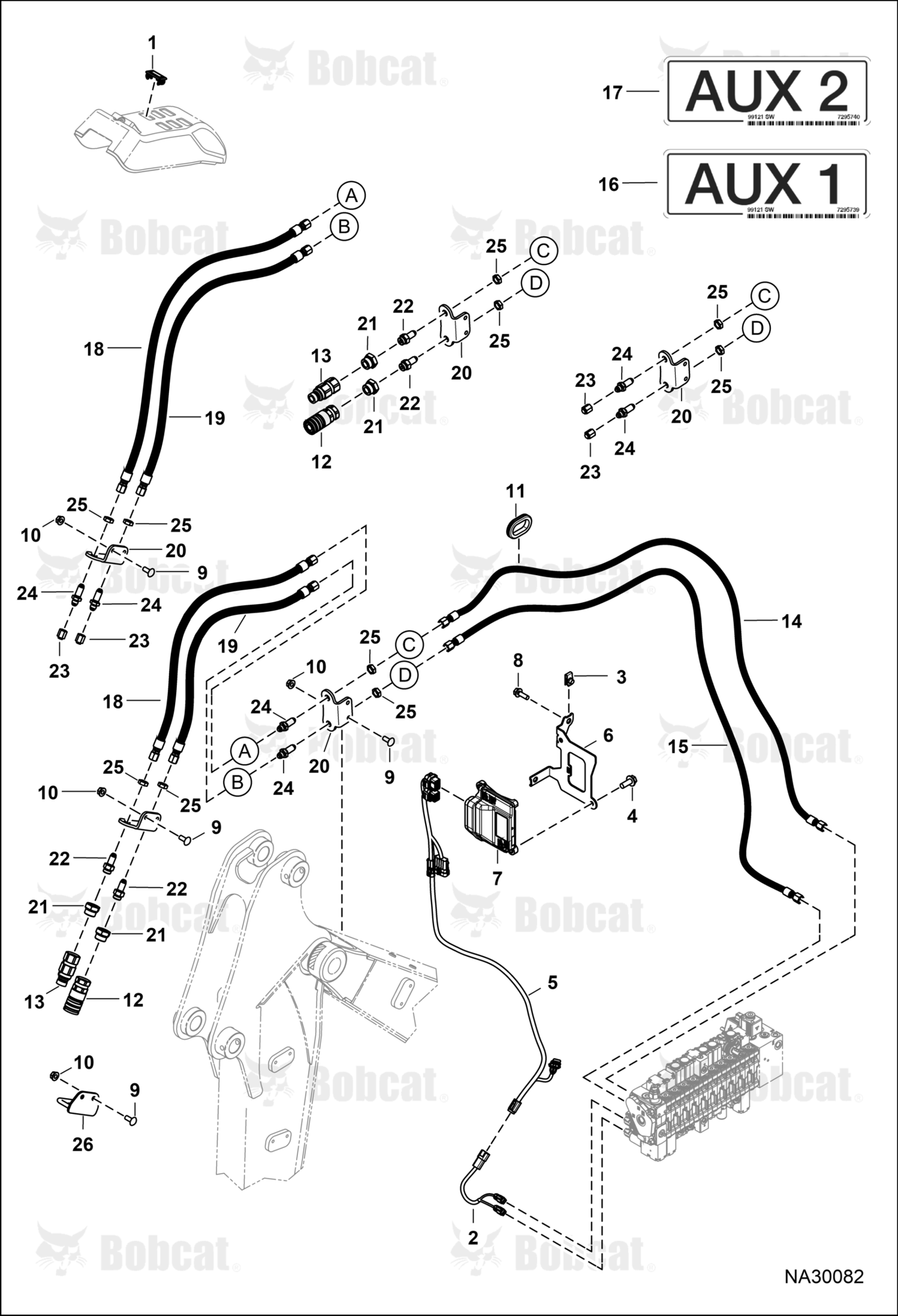 Hydraulic Auxiliary Option (Second)
