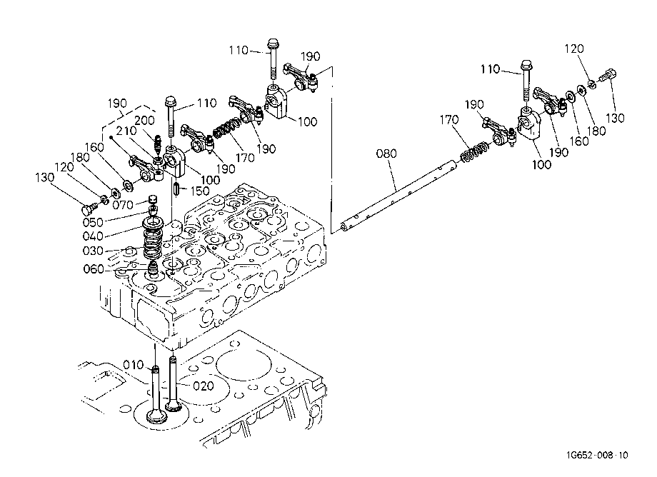 Valve And Rocker Arm