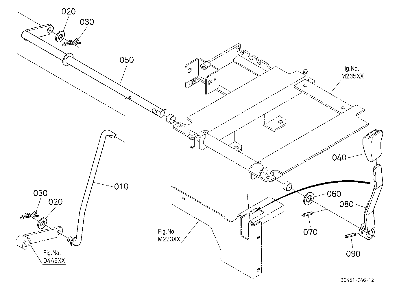 Range Gear Shift Lever