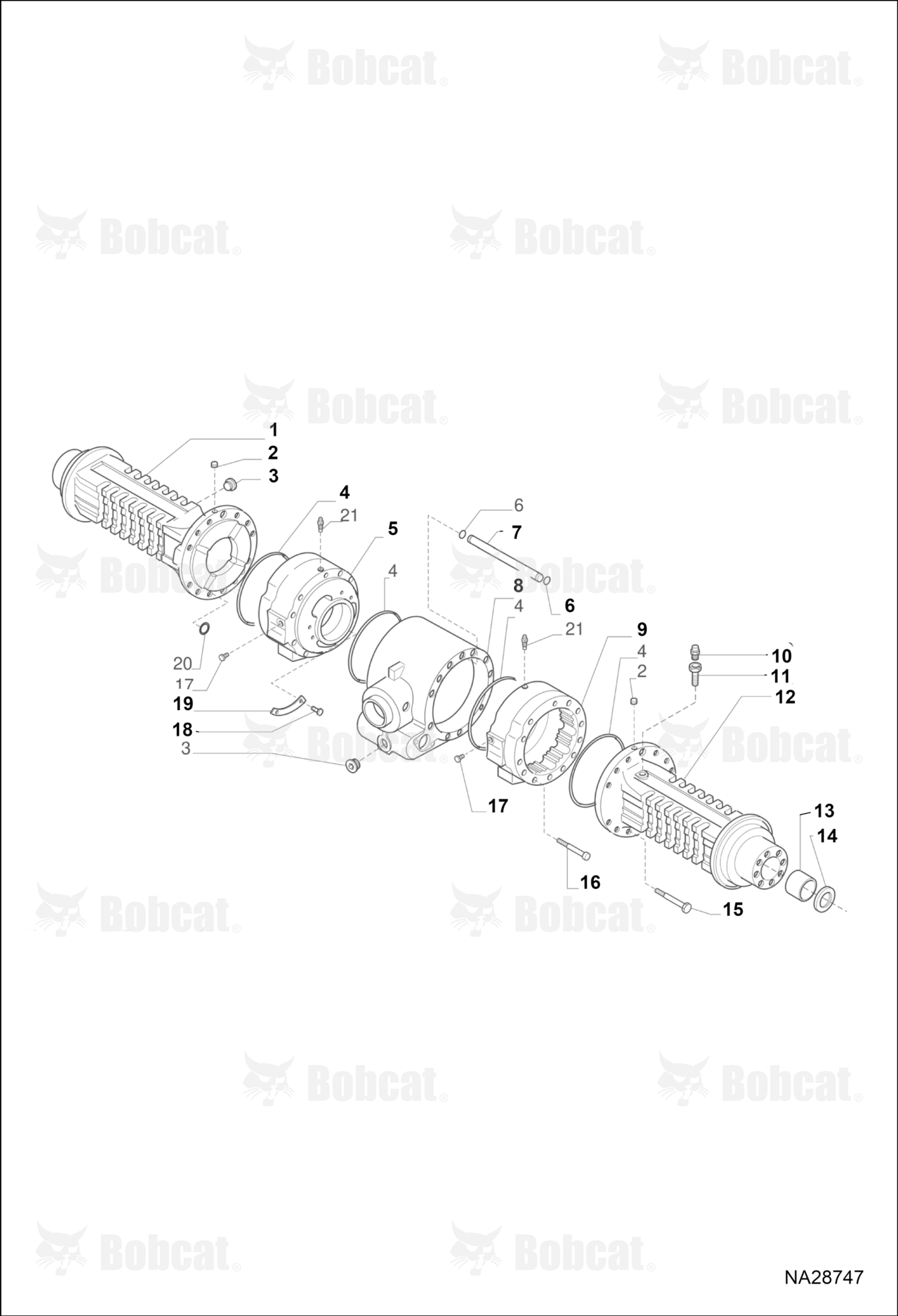 Rear Axle (Housing)