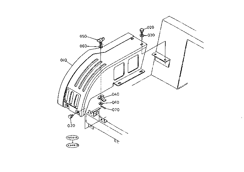 Hyd.Control Lever Guide