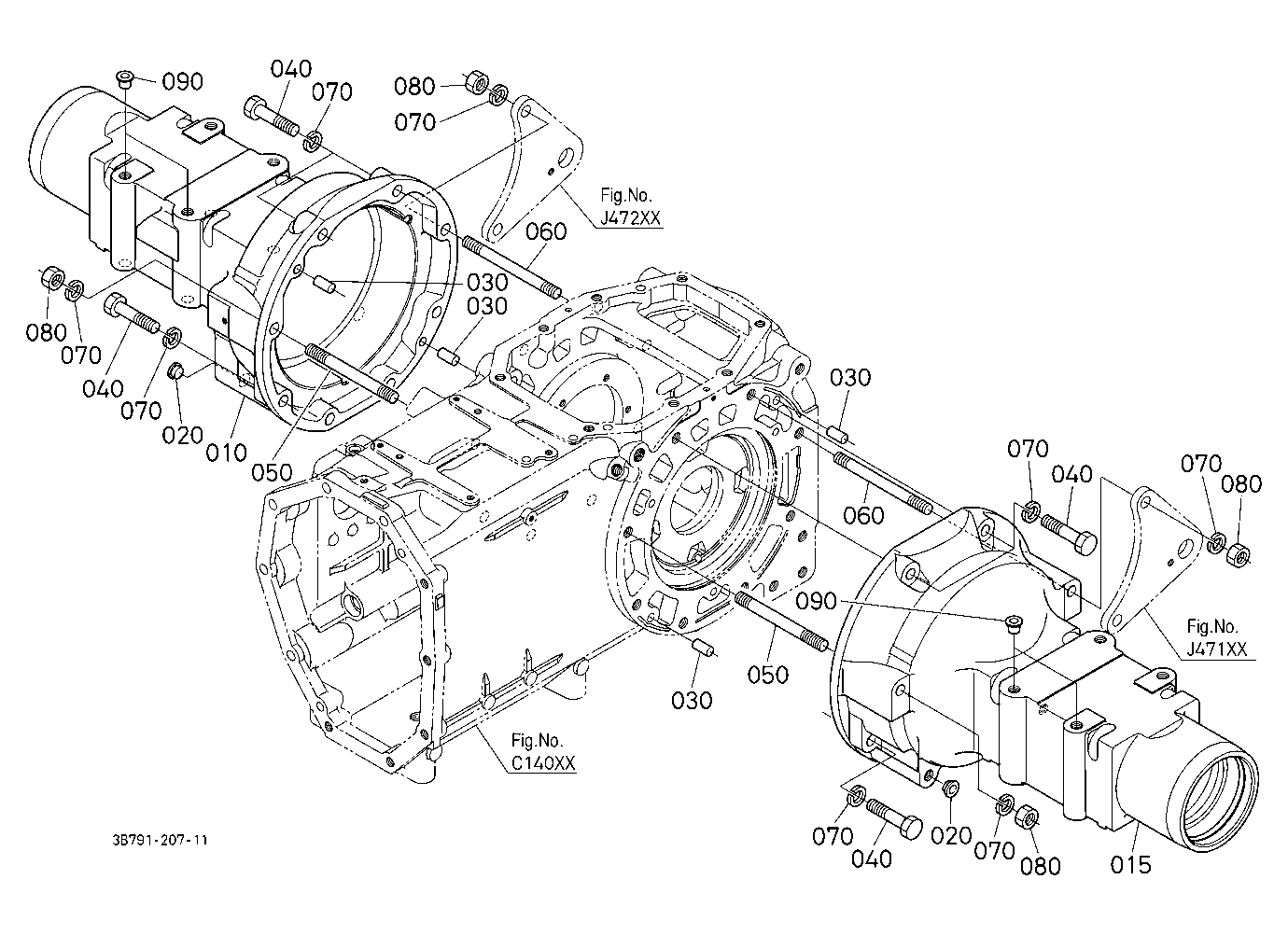 Rear Axle Case