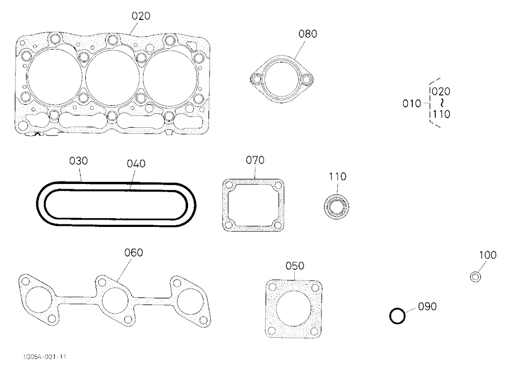 Upper Gasket Kit