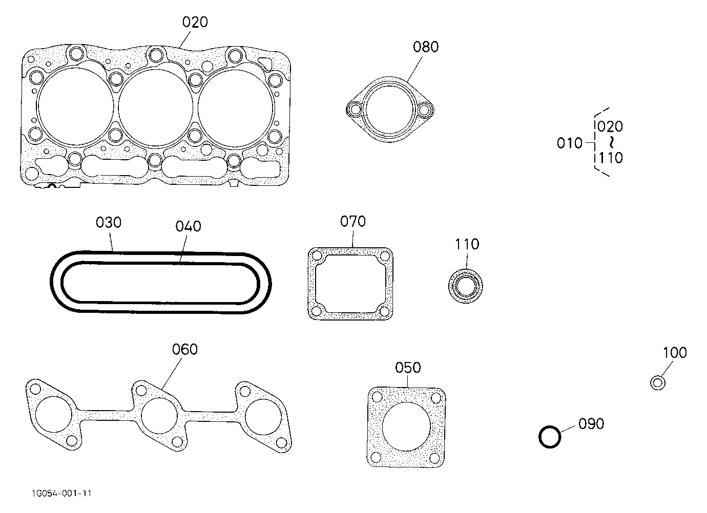 Upper Gasket Kit