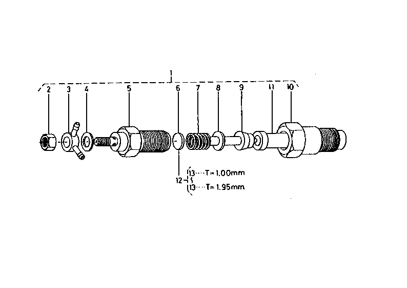 Nozzle Holder (Component Parts)