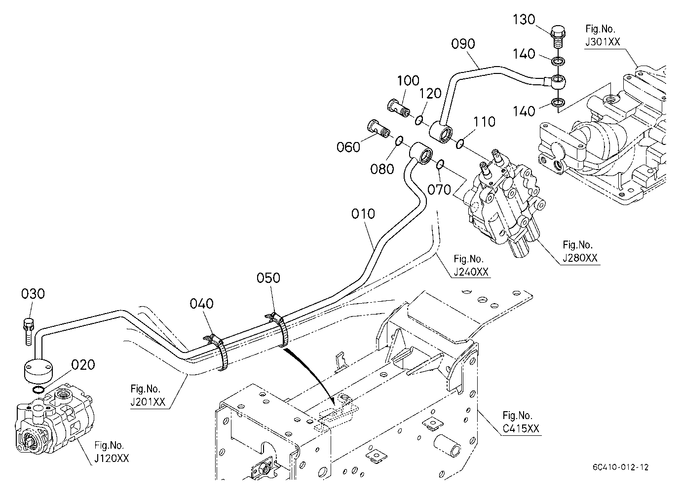 Hydraulic Oil Line (Delivery)