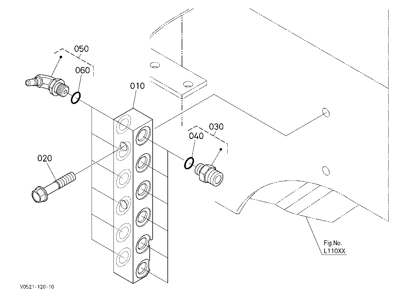 Relay Block (Rh) [Except High Flow]
