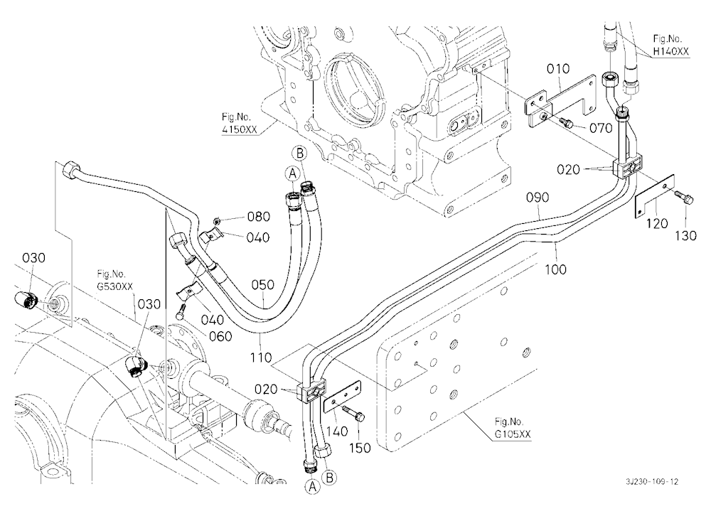 Steering Hose (Delivery) [Front Axle:Standard Type