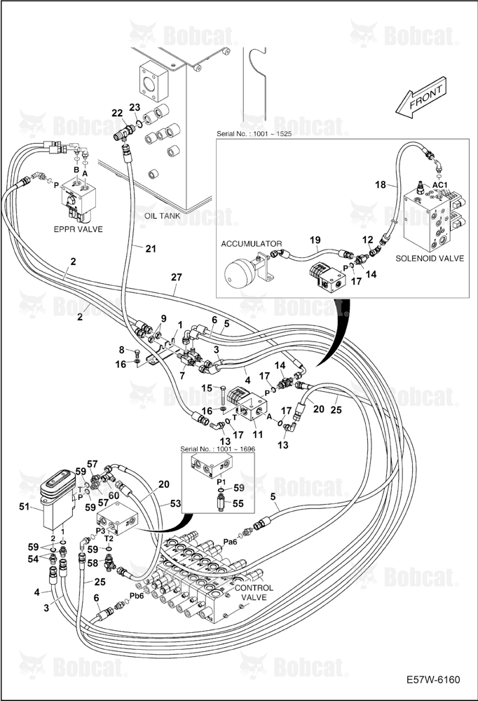 Hydraulic Pilot Circuitry (Two Way/Pedal)