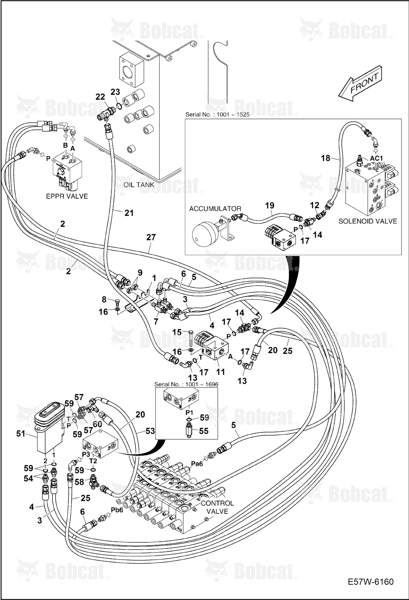 Hydraulic Pilot Circuitry (Two Way/Pedal)