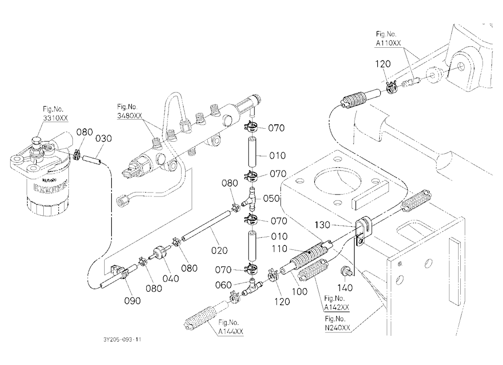 Fuel Pipe (Fuel Filter)