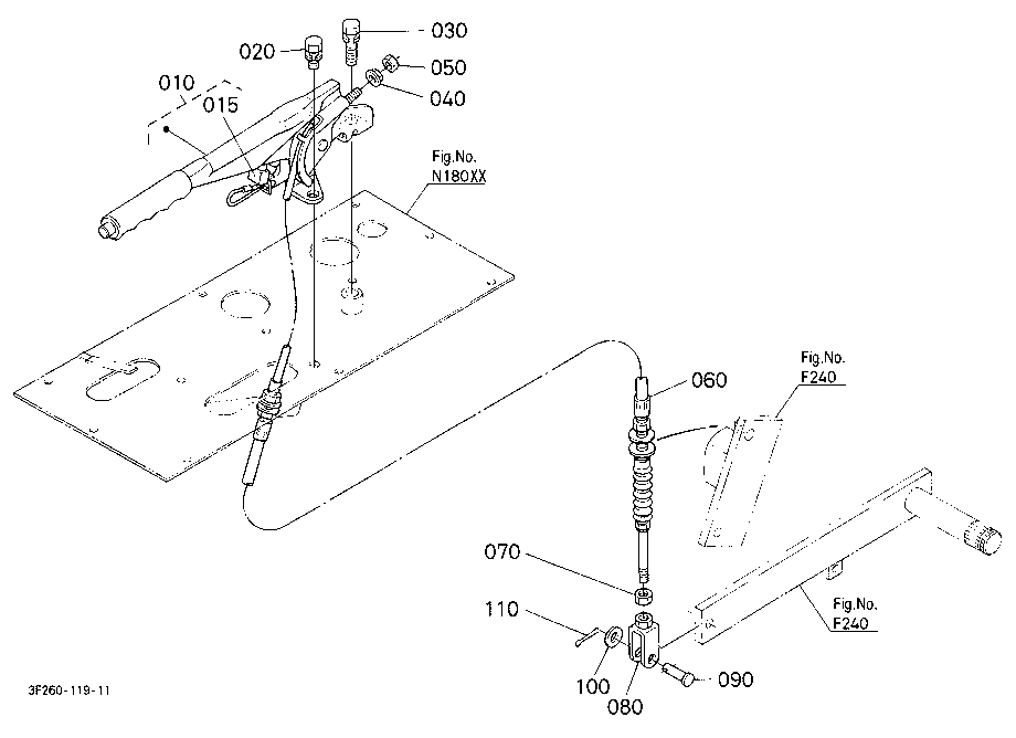 Parking Brake Lever