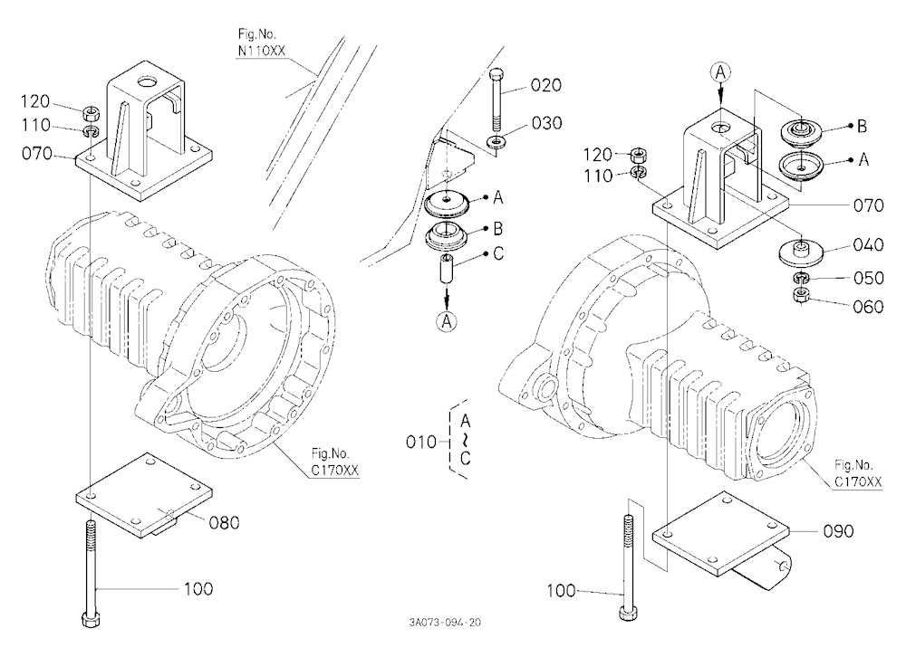 Cab Bracket Rear [Cab Type]