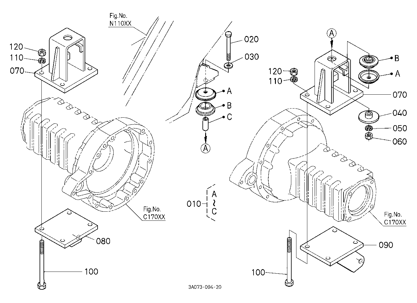 Cab Bracket Rear [Cab Type]