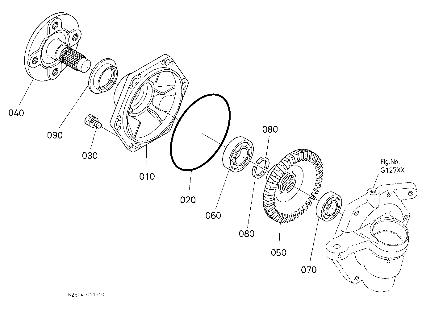 Front Axle Rh