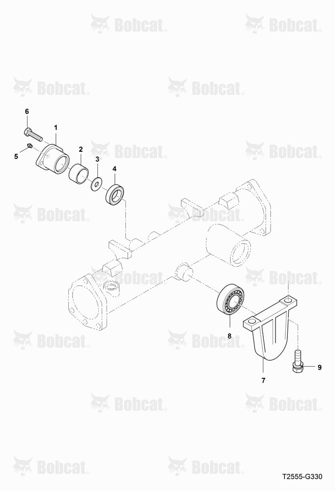 Front Axle Bracket Group