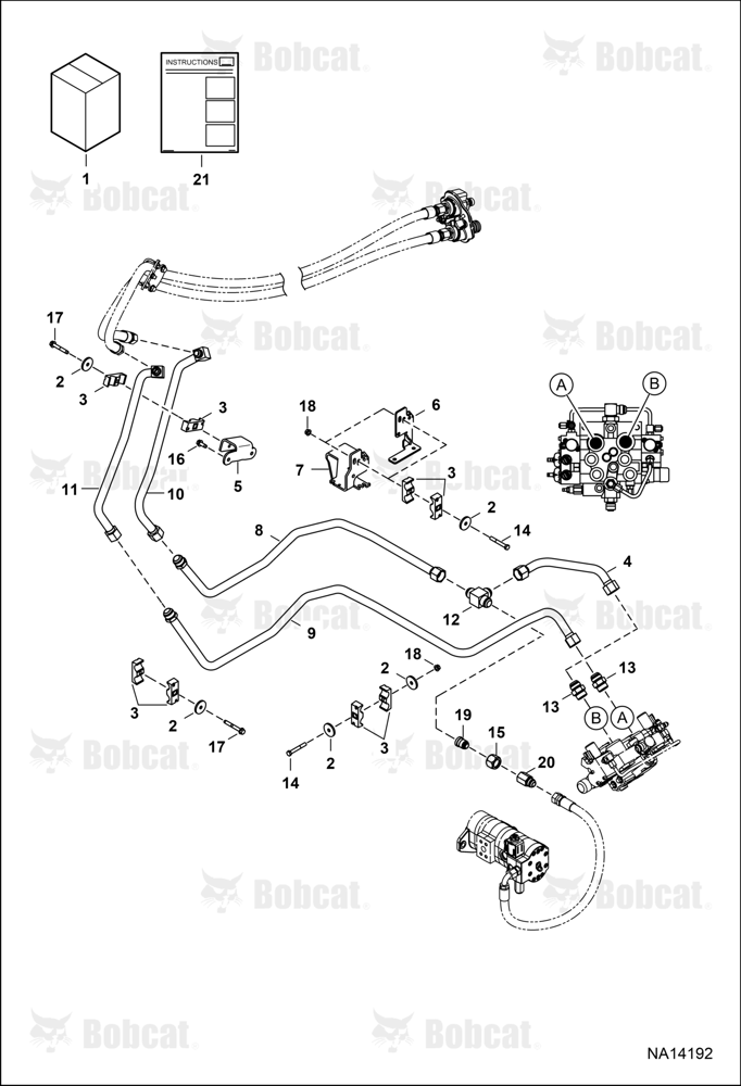 Auxiliary Flow Kit  A3P211001 - A3P215969