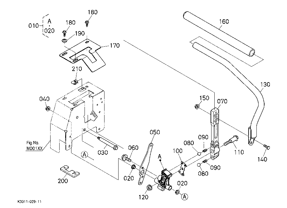 Motion Control Lever Lh