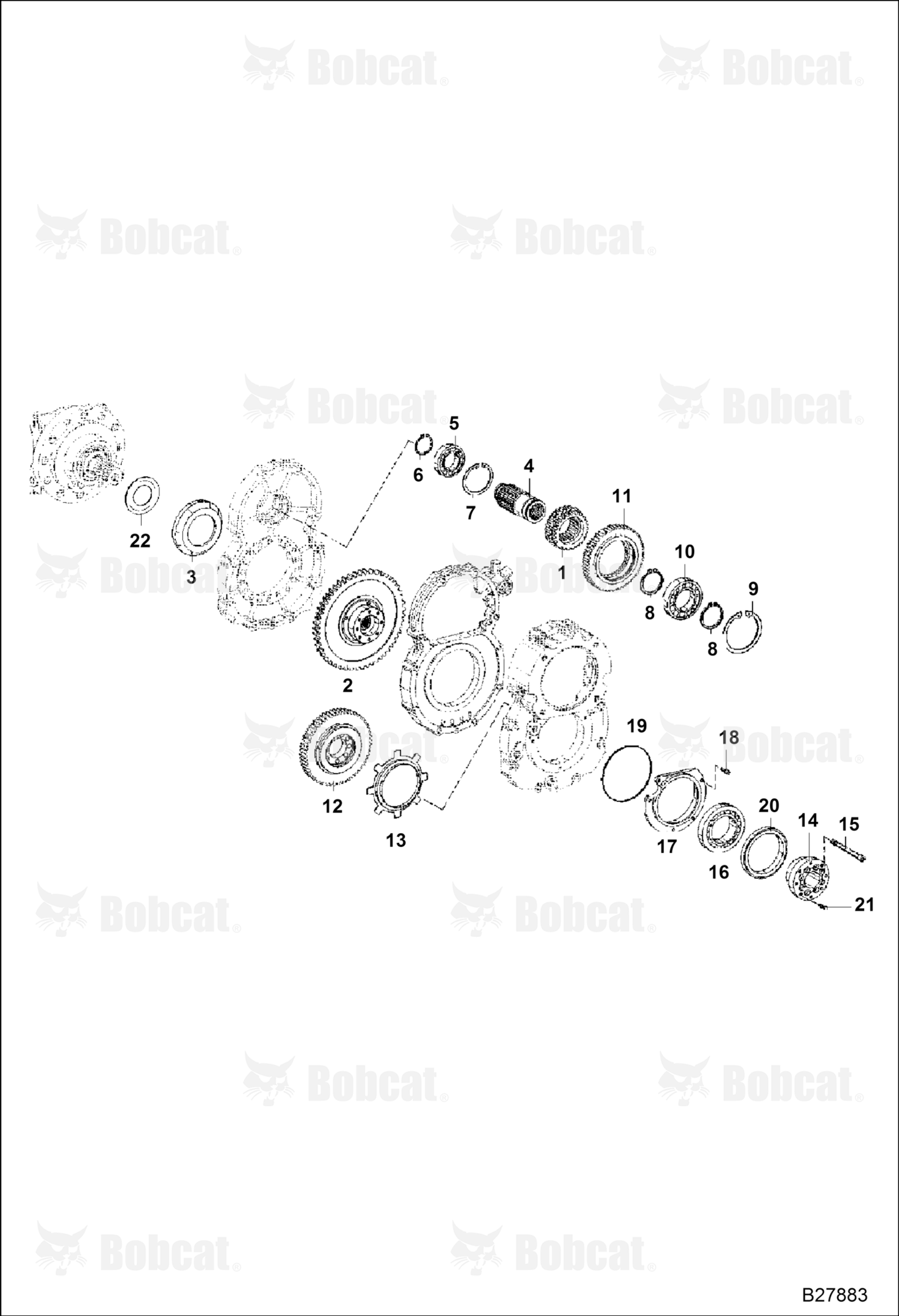 Reduction Gears (Fast Travel) (Replacement Axle - 5904661981)